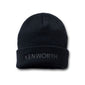 Kenworth Trucks Black Knit Hat Cuffed Stocking Cap