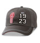 Kenworth Trucks Charcoal Gray Est 1923 Collegiate Fitted Red Undervisor Cap/Hat
