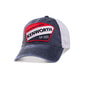Kenworth Trucks Grey Pigment-Dyed Vintage Label Snapback Mesh Cap/Hat