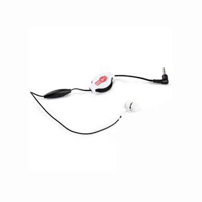 KW Kenworth hands-free earbud microphone and retractable 40" cord new