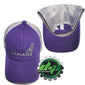 Ladies Mack Trucks Embroidered Logo baseball ball cap hat purple diesel gear