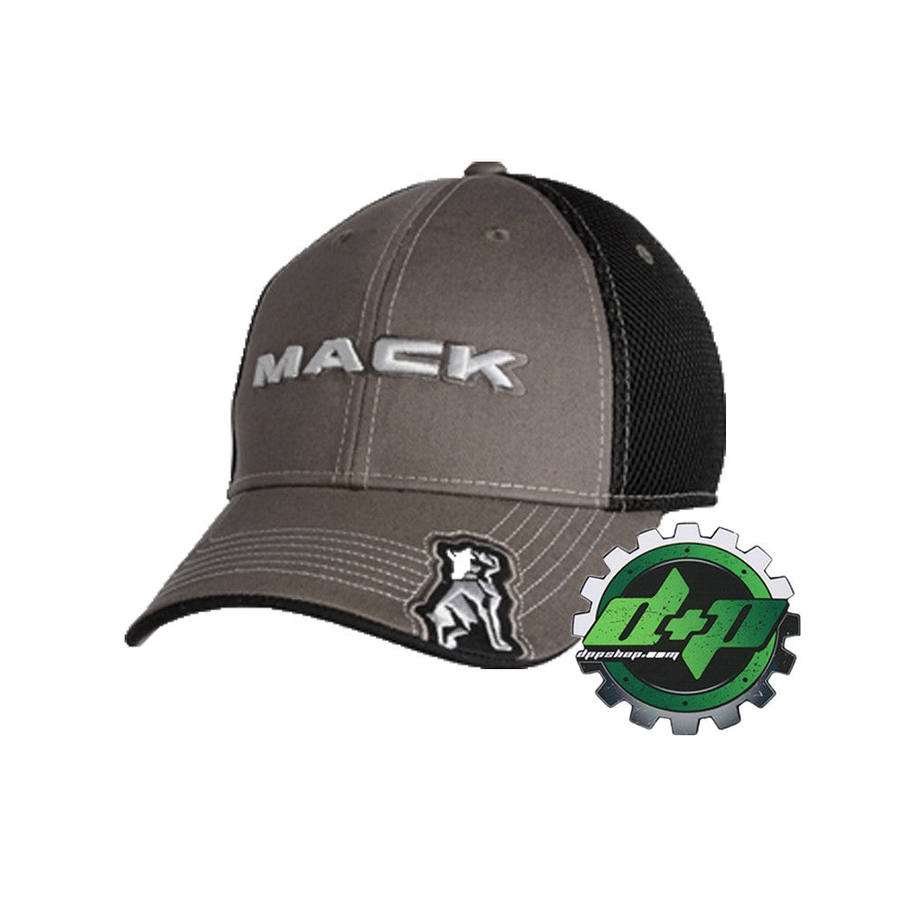 mack bulldog semi truck truckers hat ball cap snap back diesel gear tractor dog