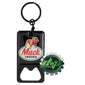 MACK Trucks bottle opener Keychain emblem diesel retro trucker gear bull dog