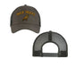 Mack Trucks Bulldog Grey & Gold Embroidered Cap Black Mesh Back Hat