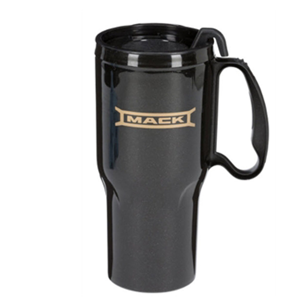 Mack Trucks Bulldog Plastic Travel Coffee cup insulated mug camp gear new
