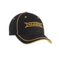 Mack Trucks Hat Black & Gold Piping Embroidered Bridge Cap