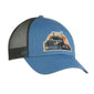 Mack Trucks Retro R Model Design Cap Blue w/Black Mesh Back Hat