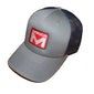 Marmon Trucks Cap Charcoal Gray / Navy Mesh Snapback Hat