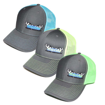 MMTTPA Mid MO Truck & Tractor Pulling Association Charcoal / Color Mesh Snapback Cap / Hat