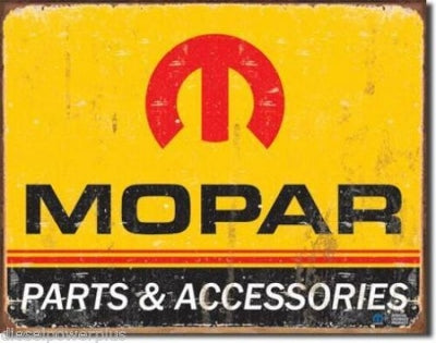 Mopar Logo '64 - '71 Metal Sign