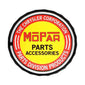 Mopar Parts & Accessories LED Neon Light Rope Bar Sign 12" round