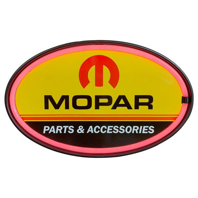 Mopar Parts & Accessories LED Neon Light Rope Bar Sign 16" oval