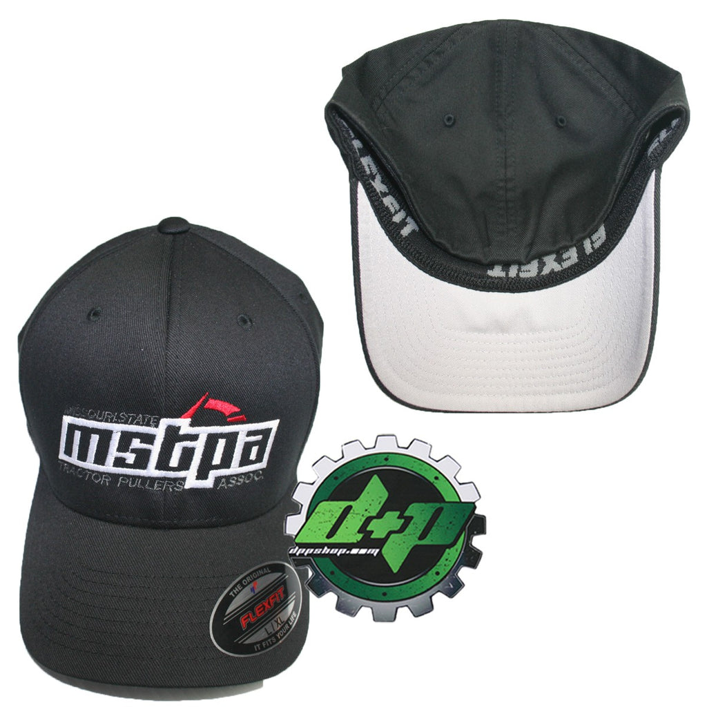 MSTPA Missouri State Tractor Pulling Association Black Flexfit Hat