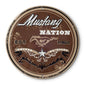 Mustang Nation Metal Sign 12" round