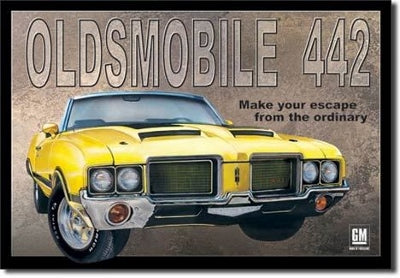 Oldsmobile 442 Metal Sign