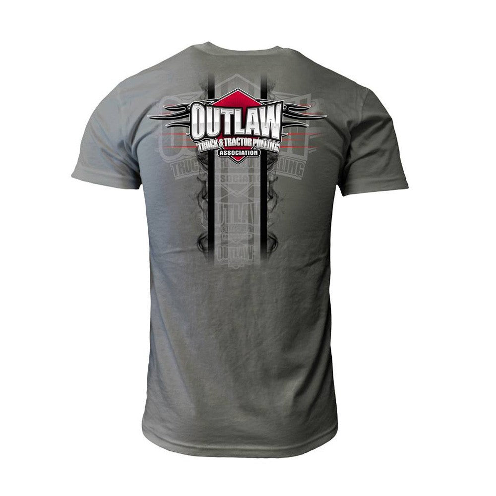 Outlaw Truck and Tractor Pulling Association Grey Smoke T-Shirt
