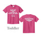 Outlaw Truck and Tractor Pulling Association Pink Toddler Tee