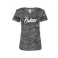 Outlaw Truck & Tractor Pulling Assoc. Ladies " Im an Outlaw" Camo Tee