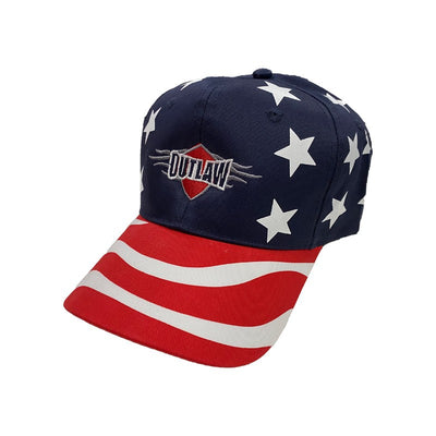 Outlaw Truck & Tractor Pulling Stars & Stripes Hat
