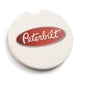 PB Peterbilt truck car vehicle travel auto cup holder ceramic insert coaster