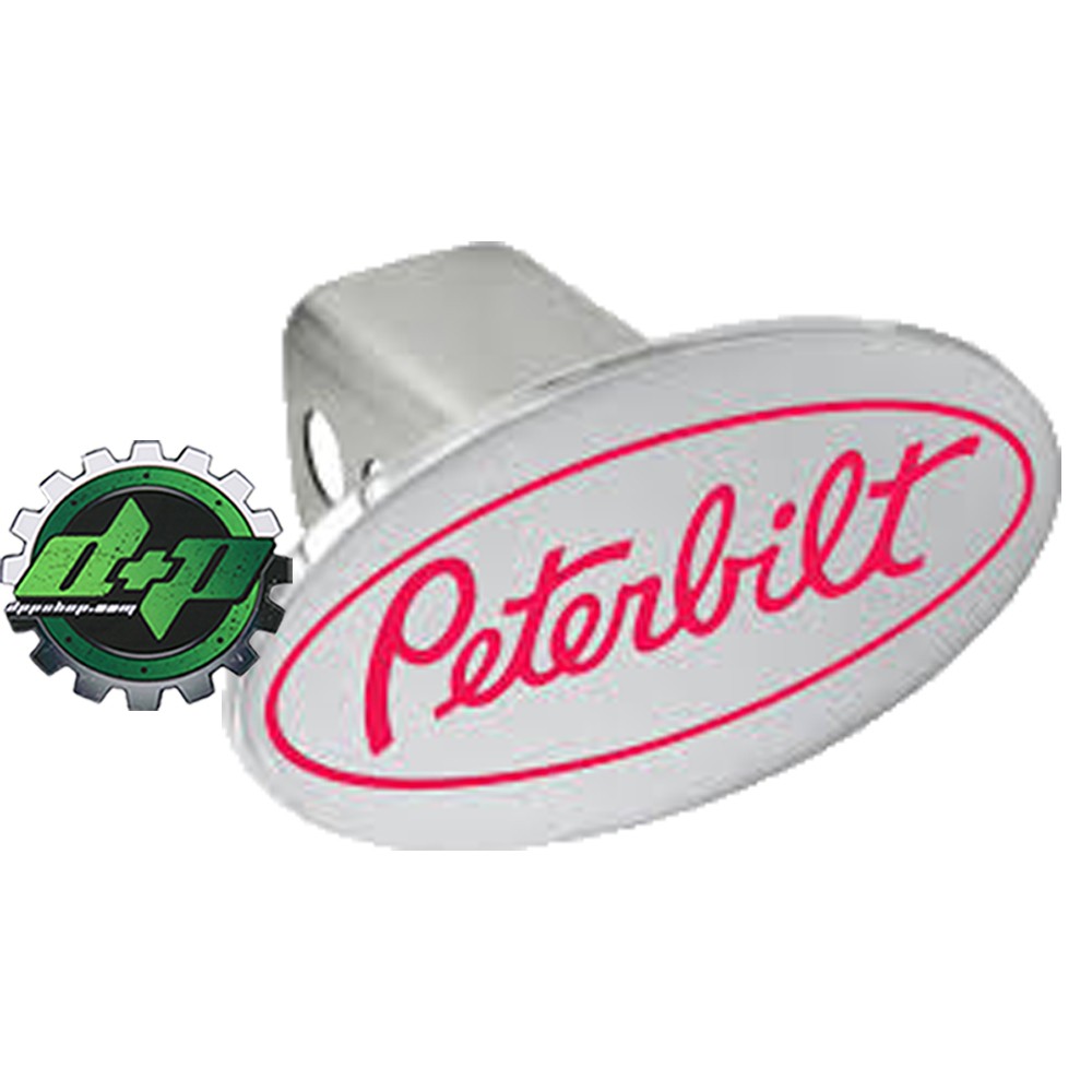 Peterbilt Hitch Hider Cover Receiver 2" Chrome Plated Solid Brass truck tow plug