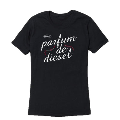 Peterbilt Ladies' Parfum de Diesel T-shirt Womens Tee Shirt Short Sleeve New PB