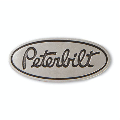 Peterbilt Motors Montana Silversmith Oval Belt Buckle