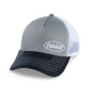 Peterbilt Motors Trucker Tri-Color Sloped Mesh Grey / White / Black Hat