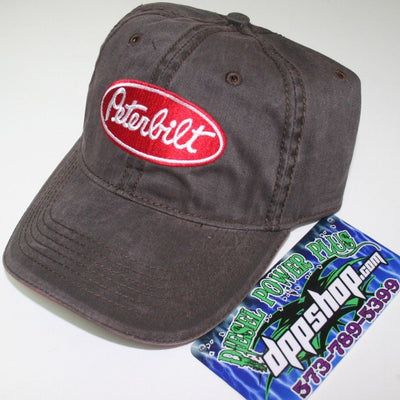 Peterbilt Motors Dark Brown Pigment Dyed Value Cap / Hat