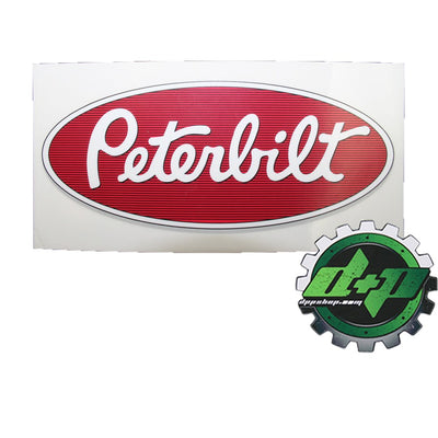 Peterbilt static cling decal window sticker car auto logo emblem semi cummmins