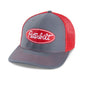 Peterbilt Trucks Richardson 112 Mesh Trucker Hat – CHARCOAL/RED