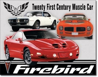 Pontiac Firebird Tribute Metal Sign