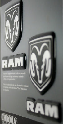 RAM Domed Decal