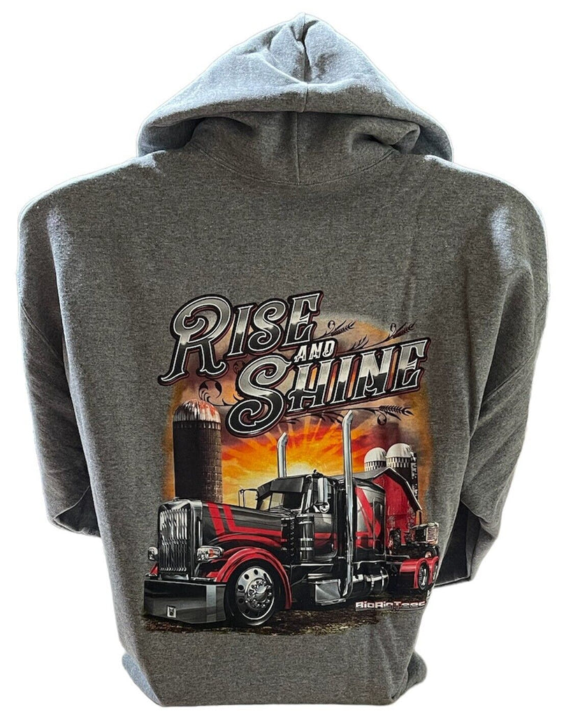 Big Rig Tees Rise and Shine Trucker T-Shirt, Hoodie, & Hat