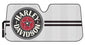 Harley-Davidson Universal Accordion Auto Sunshade, Star Circle Logo- Matte White