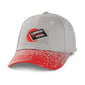 Cummins Dependable Diesel Embroidered Patch Red & Gray Ombre Historic Cap/Hat
