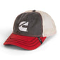 Cummins Diesel Engines Paydirt Red & Gray Pigment-Dyed Snapback Mesh Cap/Hat