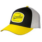Caterpillar CAT Equipment Men's Black,Yellow & White Mesh Snapback Cap/Hat