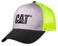 Caterpillar CAT Equipment Neon Green & Gray Vortex Snapback Mesh Cap/Hat