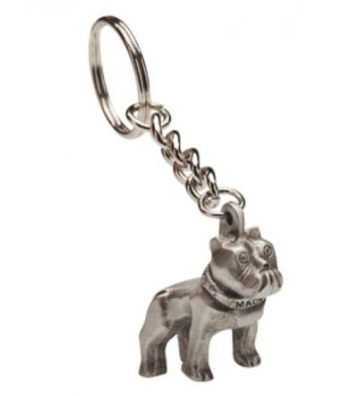 Mack dog Bulldog Silver Keychain Hood Ornament
