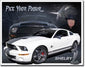 Shelby Mustang Metal Sign