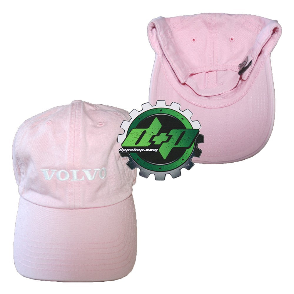 Volvo Pink girls Youth hat base ball cap diesel gear truck semi Richardson small