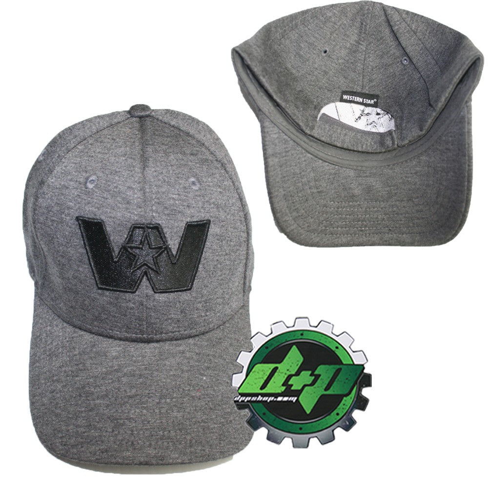 Western Star Cotton Jersey truck hat cap embroidered W Logo diesel trucker gear
