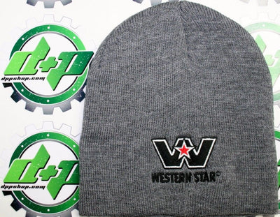 Western Star gray beanie cap hat