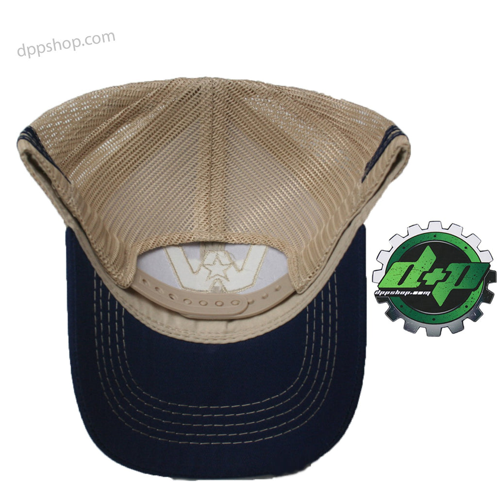 Western Star summer mesh striped back hat cap