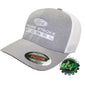 white ford powerstroke flexfit fitted trucker ball cap hat back diesel gear OSFA